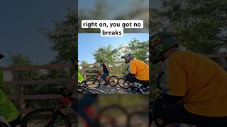 Would you ride downhill with no brakes!? Horseshoe valley #bikepark #dhmtb #mtbdh #mtb #biking