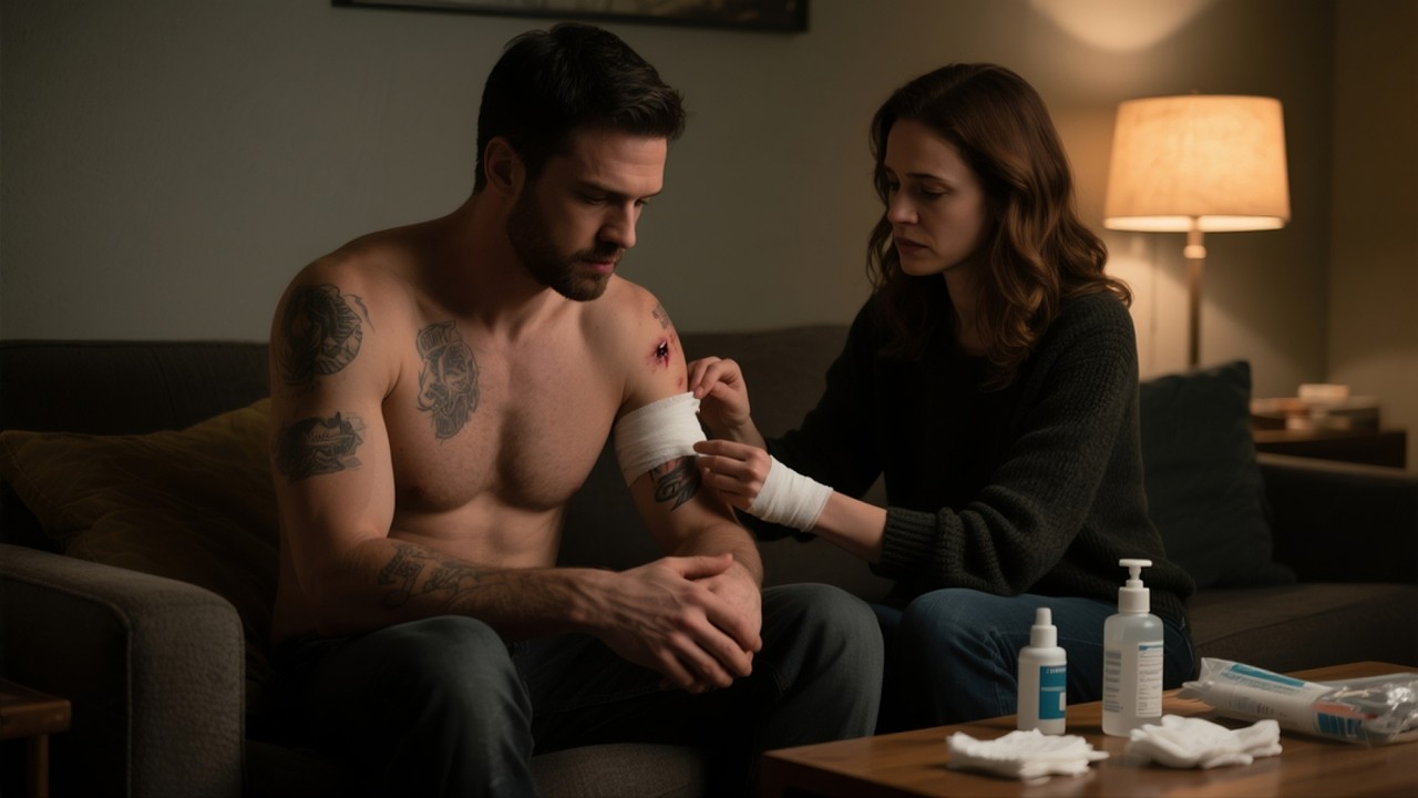 “She Sheltered a Stranger on the Roadside — Not Knowing He Was a Mafia Boss Escaping a Deadly Trap.”