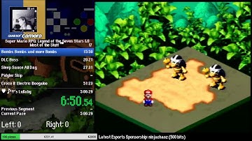Super Mario RPG speedrun - July 29 2017 PB - Most of the Stuff™ (100%) in 4:54:58