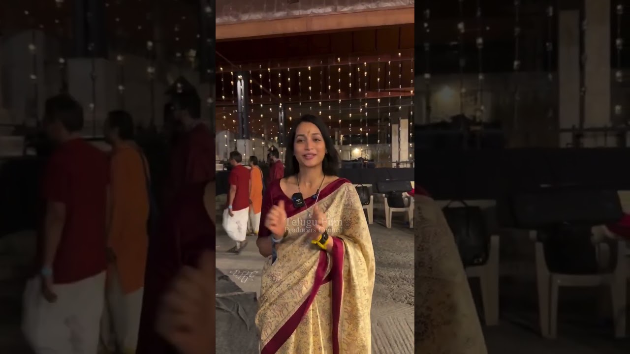 #srinidhishetty sharing her experience of #mahashivaratri2026 #sadhguru #mahashivratri #shots #viral