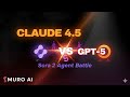 Claude 4.5 vs GPT-5 – Real AI Agent Battle (Fueled by Sora 2)
