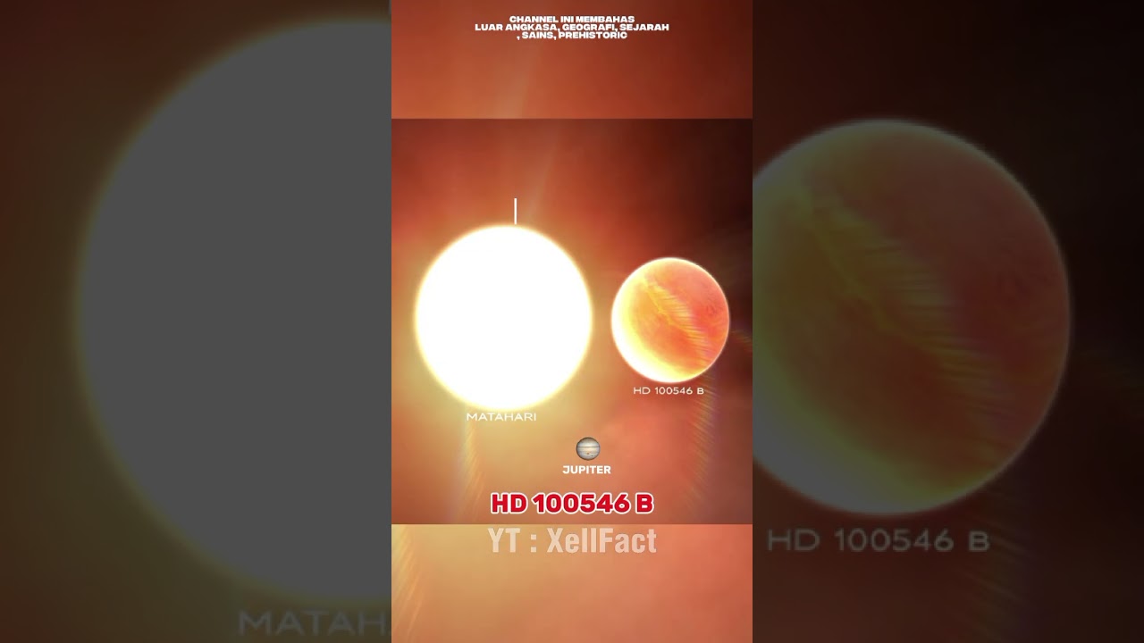 apa planet terbesar di alam semesta? #space #astrology #astronomy #universe #xellfact