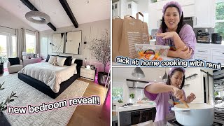 NEW BEDROOM REVEAL + We Got Sick 😭