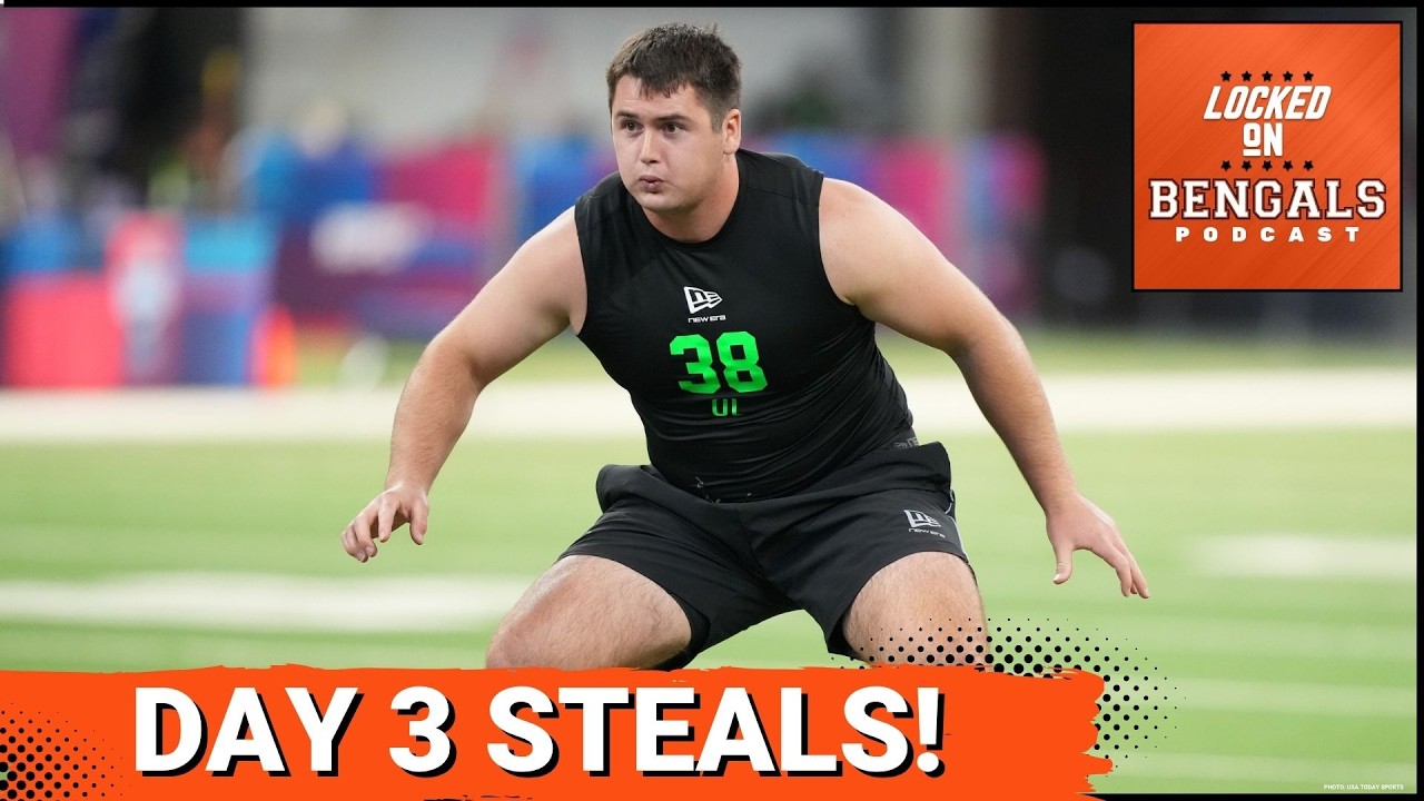 The Bengals COOKED on Day 3 of the NFL Draft: Steals, Risks & a Trade!