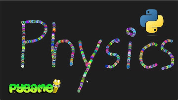 I made a Physics Simulator from scratch in Pygame #pygame #gamedev #physics