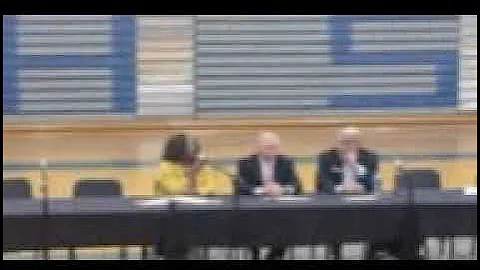 Kimberly Wasson at the forum for candidates #votek...