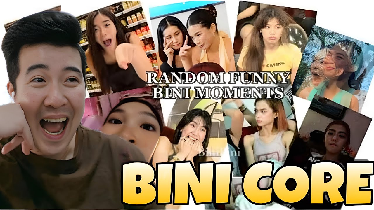 BINI Most ICONIC FUNNY MOMENTS! (BINICORE🌸) | REACTION - YouTube