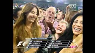 Jessica Michibata & Nicole Scherzinger & John On In Abu Dhabi, Sunday 2010