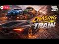 Train Loaded with Supercars?! 💰 | GTA V LIVE Chase 🔴