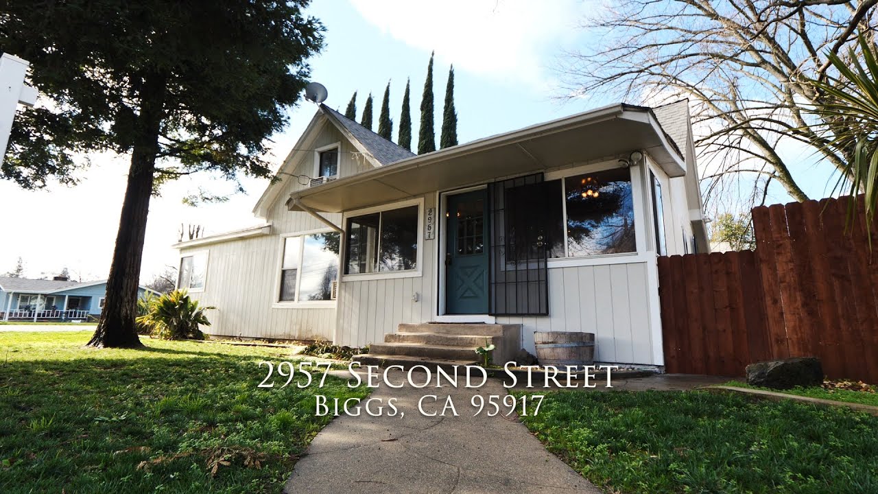 2957 Second St Biggs, CA Real Estate Open House Tour YouTube