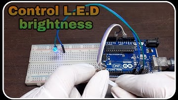 #26 L.E.D dimmer using arduino ||☆Arduino project ☆||PR ROBOTICS