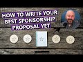 How to write your best sponsorship proposal yet