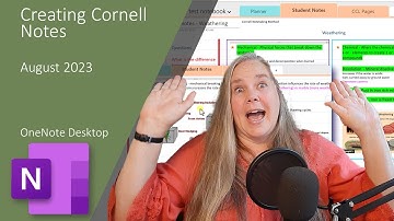 Student Note Taking: Cornell Notes Template in OneNote