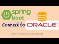 Spring Boot Connect to Oracle Database Example