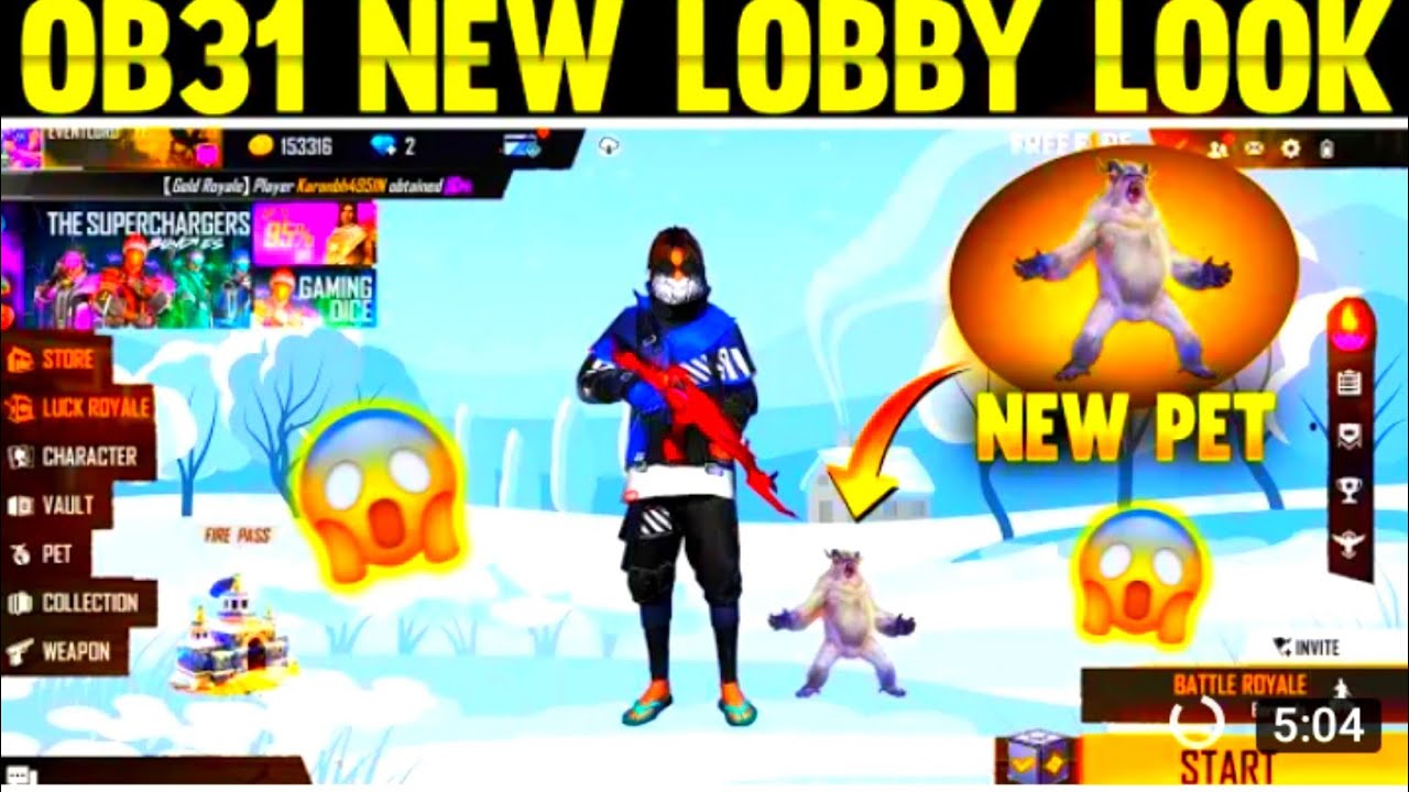 OB 31 UPDATE FREE FIRE | FREE FIRE UPCOMING  OB31 UPDATES | 