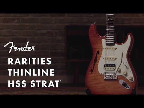 rarities-flame-maple-top-stratocaster-hss-thinline-|-rarities-collection-|-fender