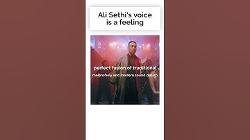 Thumbnail of Ali Sethi's new album Love Language has the best fusion songs! #newsong  #music