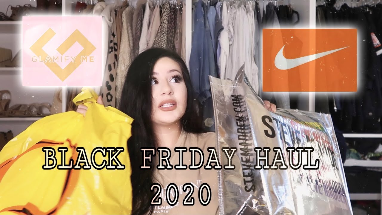 Black Friday Shopping | GLAMIFY ME | NIKE | STEVE MADDEN