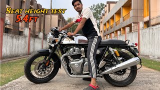 Seat Height Test Continental GT 650 For Short Rider
