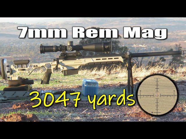 7mm Rem Mag at 3047 yards class=