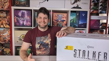 STALKER The Board Game - Wave 1 Unboxing.