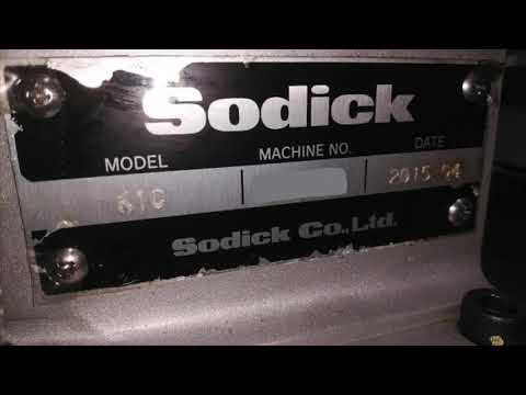 Sodick High Speed Small Hole Drilling Machine K1C (2015) For Sale