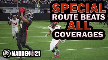 Use this Special Route to Beat All Coverages in Madden 21!