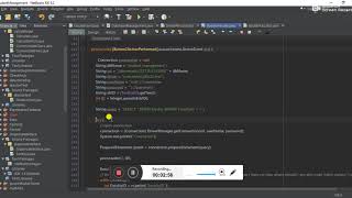 Java Swing Insert - Delete - Update