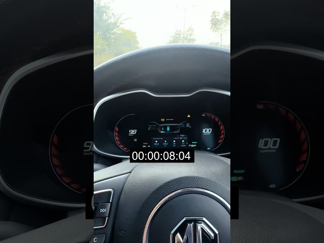 MG ZS EV acceleration test !!!!