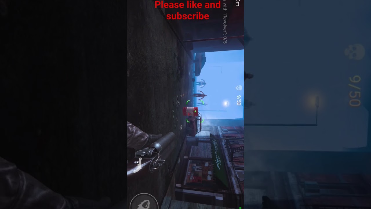 3D mobile game zombie zest on the track car keys