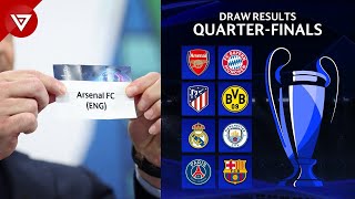 🚨 UEFA Champions League Quarter-Finals Draw 2023/24 -  Semi-finals Draw Results screenshot 4