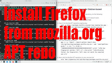 Install Firefox from mozilla.org APT repository tutorial for beginners - April 2024 - 9f7f43cd