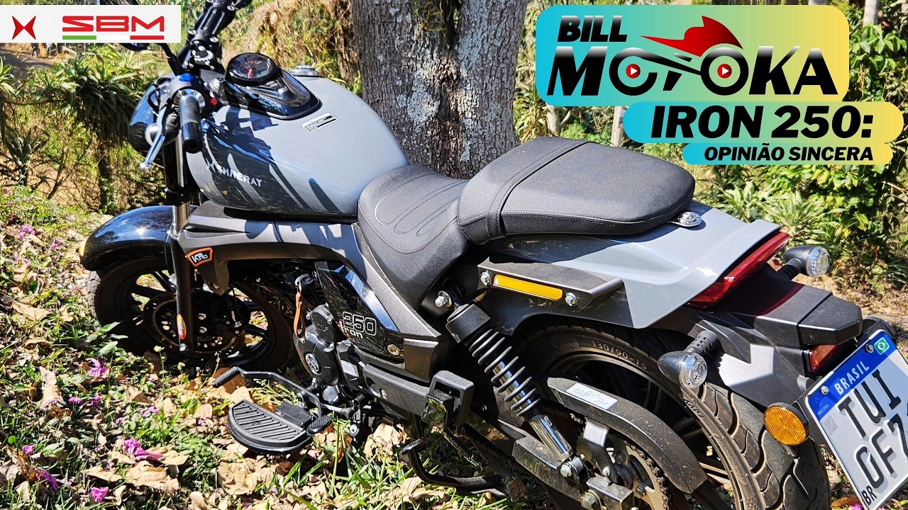 O que eu realmente acho da SBM/SHINERAY IRON 250, opinião sincera.
