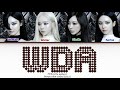 Aespa WDA Color Coded Lyrics 