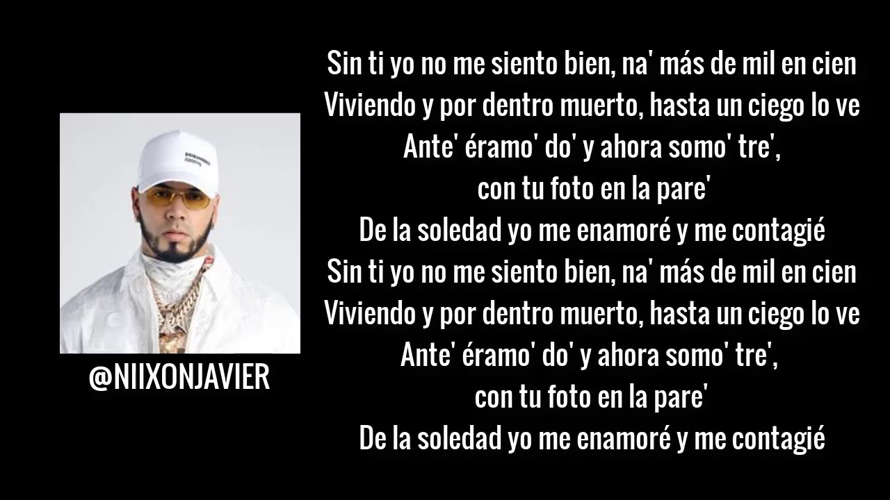 Anuel AA - Me Contagie 2 (Letra)