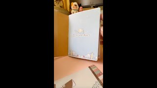 Cute Christmas bullet journal setup | December plan with me | Free printable planner