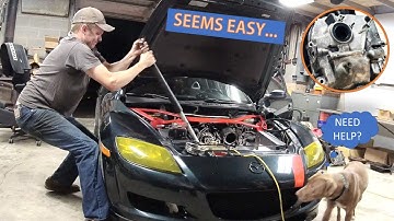 The RX8 Had a Huge Oil Leak! - DON