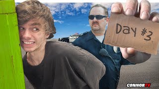 I Survived 7 Days Only Dumpster Diving - Day 3 Kicked Out