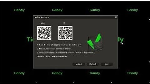 How to do Online Configuration (P2P Configuration) In Tiandy NVR using NVR GUI 