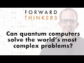 Le penseur avantgardiste andrew houck parle des ordinateurs quantiques rsolvant les problmes les plus complexes du monde