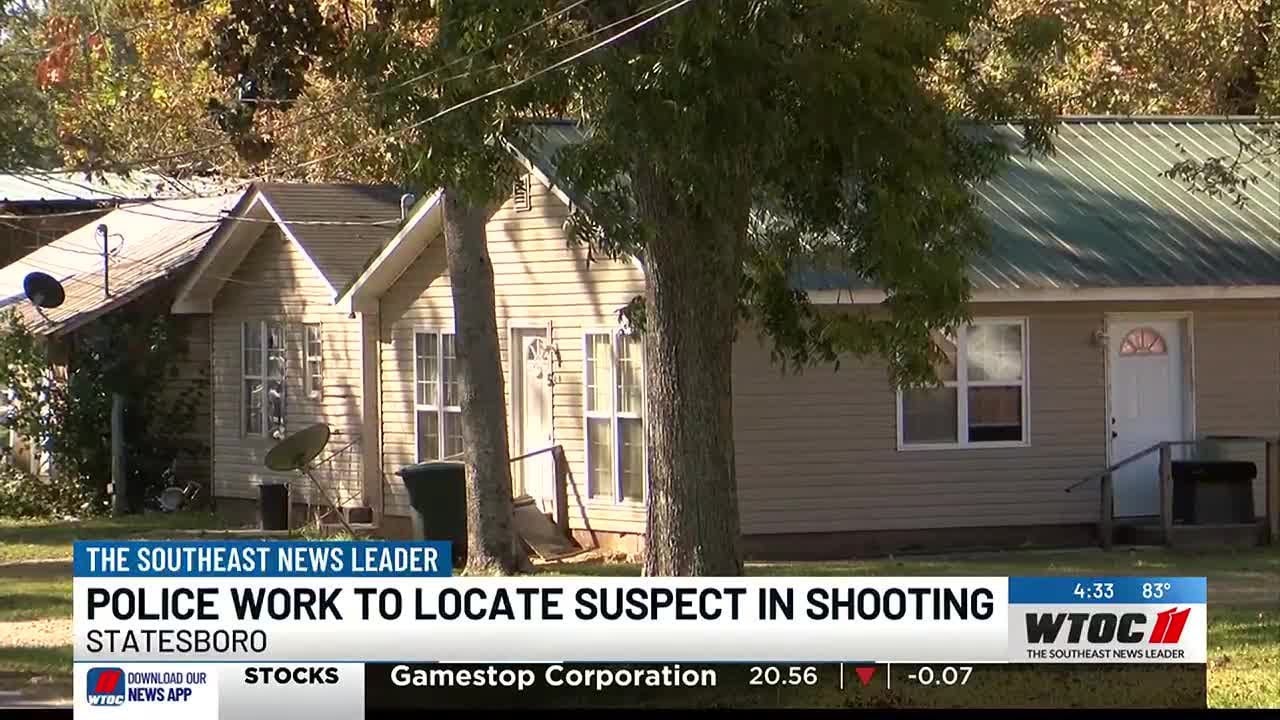 Police work to locate suspect in Statesboro shooting - YouTube