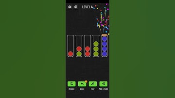 Ball Sort Puzzle Level 04 solution,  Ball Sort Puzzle - Color Games, EasyFun Puzzle Game Studio