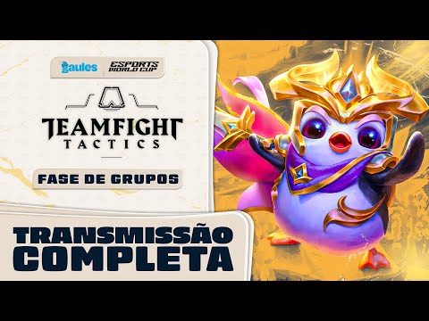 EWC - TWISTED MINDS X T1 - TEAMFIGHT TACTICS - TRANSMISSÃO COMPLETA!
