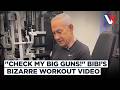 Netanyahu Shares Gym Video, Jokes About "Sixth Finger" Amid Cancer Rumors | VERTEX