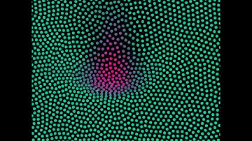 Javascript Liquid Particle Animation [source code]