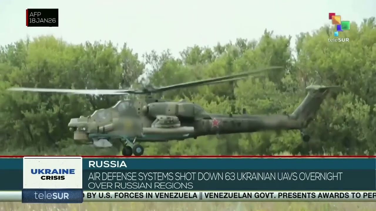 Russia | Air defense systems shot down 63 Ukrainian UAVS overnight over Russian regions