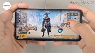 Huawei Nova 5T PUBG MOBILE MAX GRAPHIC + HANCAM GAMEPLAY