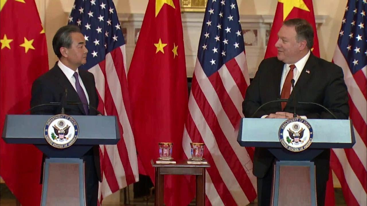 Secretary Pompeo Gives Remarks With Chinese Foreign Minister Wang