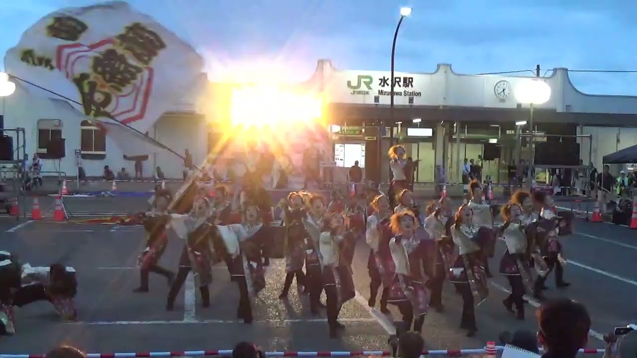 室蘭百花繚蘭「開花」〜2023奥州YOSAKOI in みずさわ 駅前会場