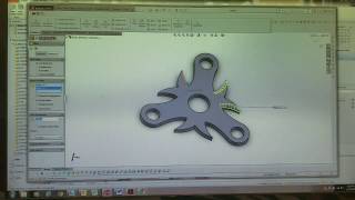 How to make a fidget spinner in solidworks